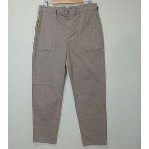 J.Crew Pants Womens 32T Tall Fatigue Camp Garment Dyed Chino Twill Cargo Tapered